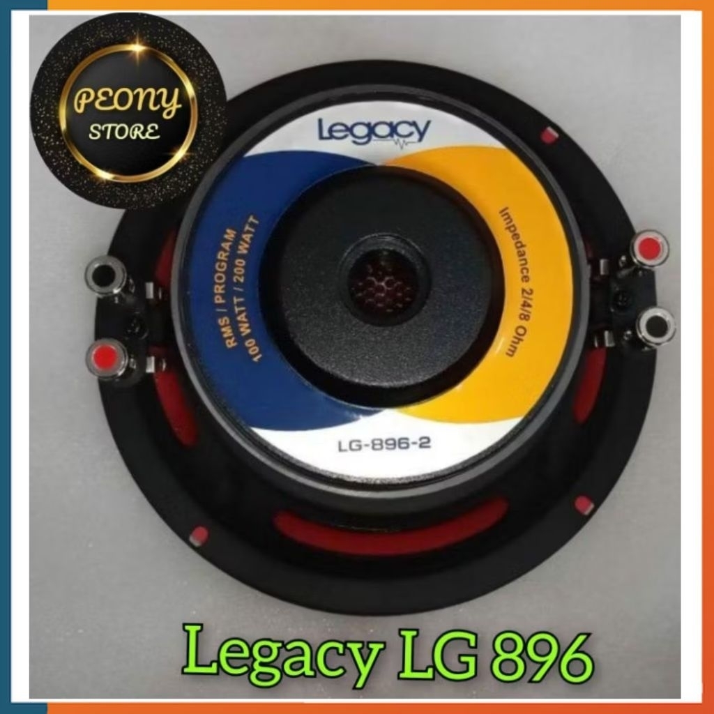 SPEAKER SUBWOOFER 8 INCH LEGACY LG 896-2 / SUBWOOFER 8'' LEGACY 896