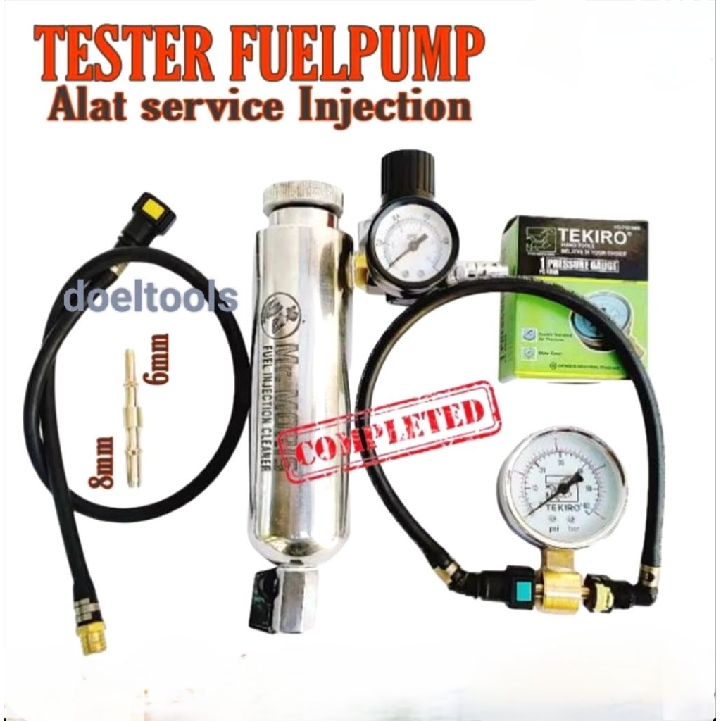 TABUNG INFUS INJECTOR INJEKSI TESTER FUELPUMP UNIVERSAL TEKIRO