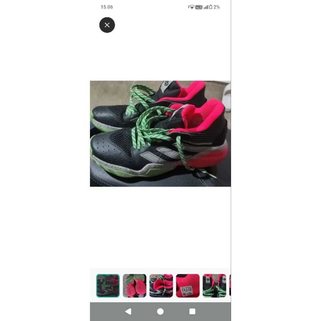 sepatu basket adidas