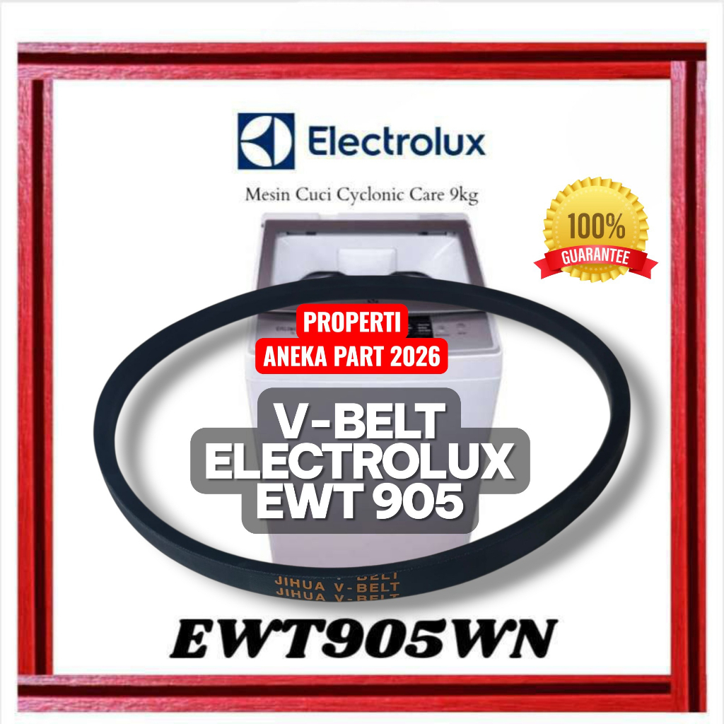 V-BELT MESIN CUCI ELECTROLUX EWT-905 V BELAT VANBELT VBELT EWT 905 EWT905