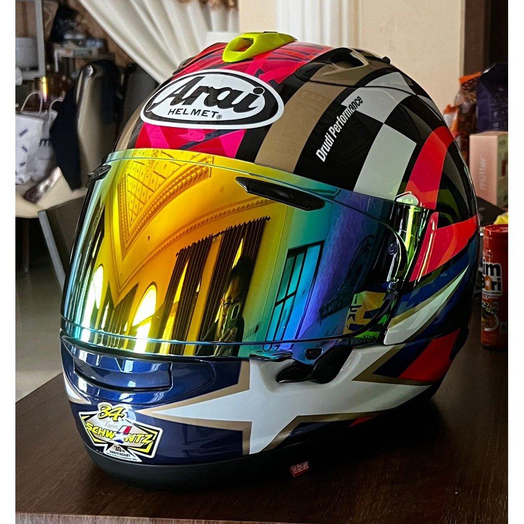 Helm Arai RX 7X Kevin Scwantz