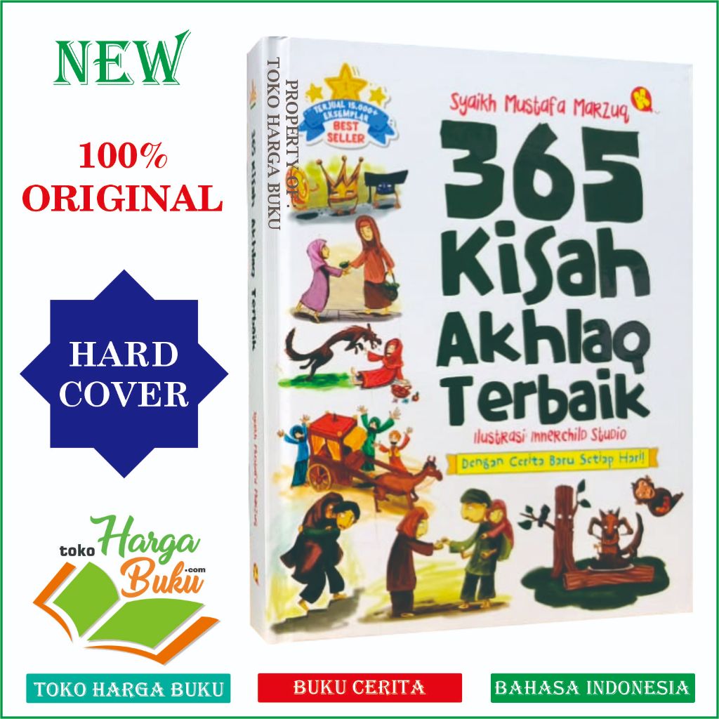 Foto 365 Kisah Akhlaq Terbaik Akhlak Buku Cerita Anak FULL COLOR Original Sebelum Tidur Pustaka Alkautsar