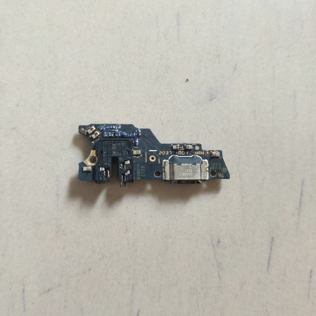 Papan Cas Papan Charger Realme 7I cabutan normal tested mulus no minus siap rakit