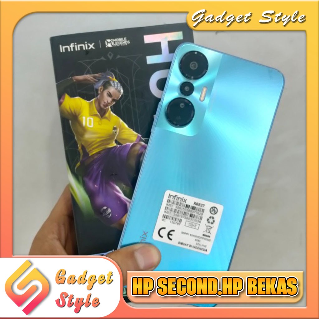 Infinix Hot 20S Ram 8 Rom 128GB Second Resmi Gadget Style Store