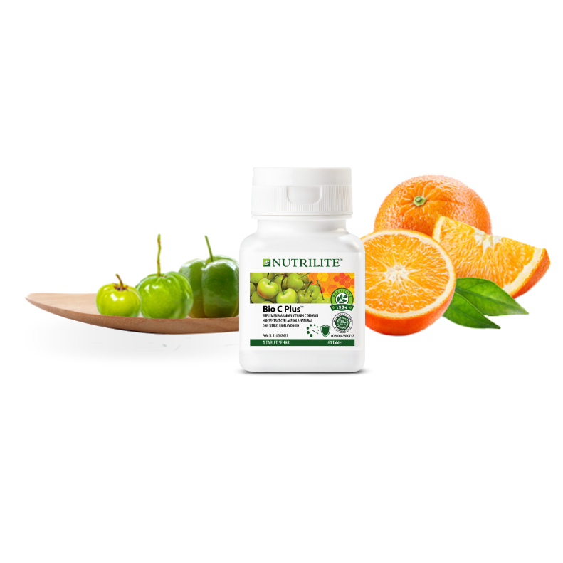Amway Bio C Plus Vitamin C 60 Tablets Asli