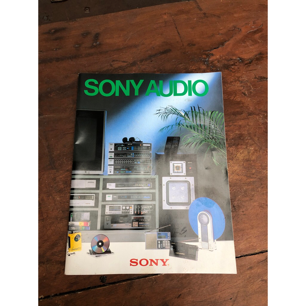 majalah spesifikasi audio sony