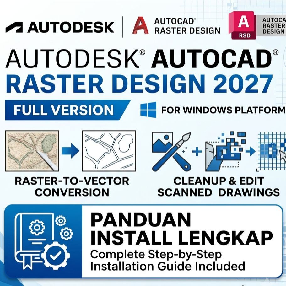 Autodesk AutoCAD Raster Design 2027 ( Windows )