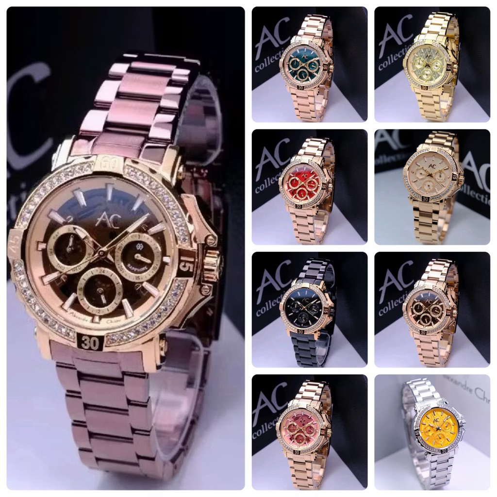 Jam Tangan Wanita Alexandre Christie Ac9205 Ac 9205