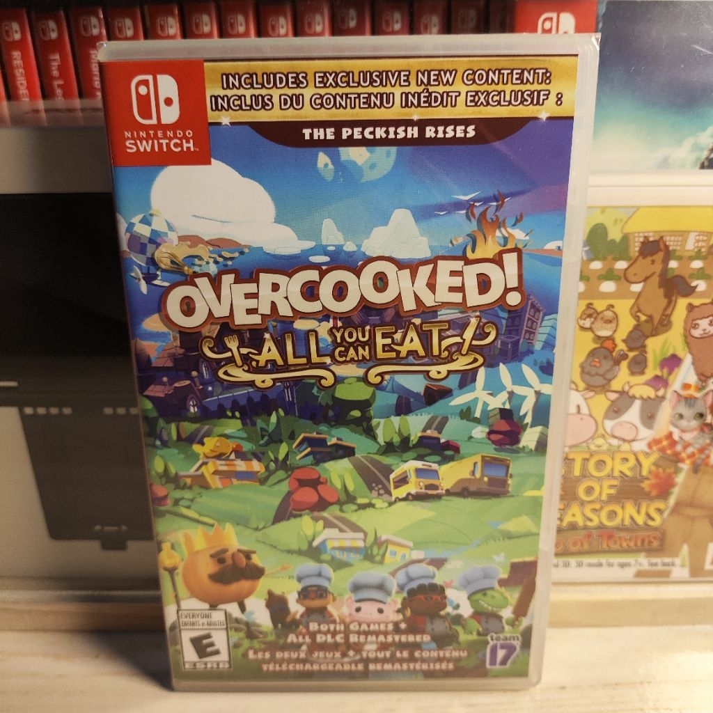 Kaset Nintendo Switch Overcooked All You Can Eat Cartridge Nintendo Switch Second