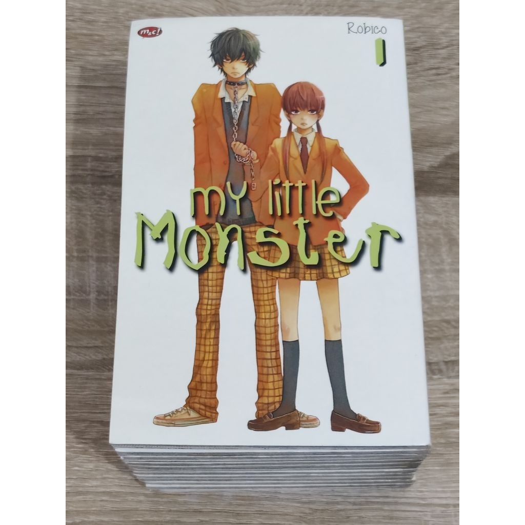 Buku Komik Manga My Little Monster Tonari no Kaibutsu-kun full set volume 1-13 bahasa Indonesia
