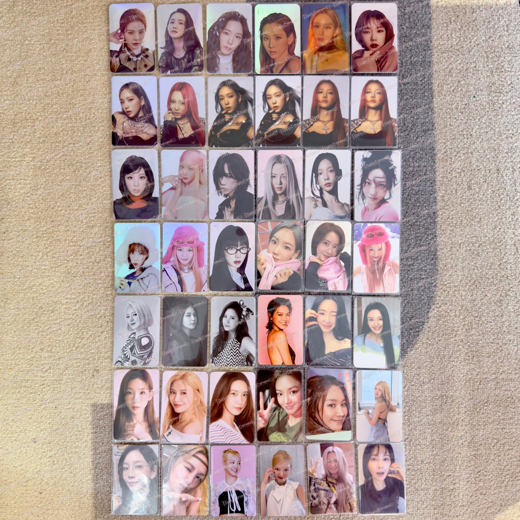 [ BACA DESC ] PC PHOTOCARD MERCHANDISE SNSD GIRLS GENERATION TAEYEON JESSICA SUNNY TIFFANY HYOYEON Y