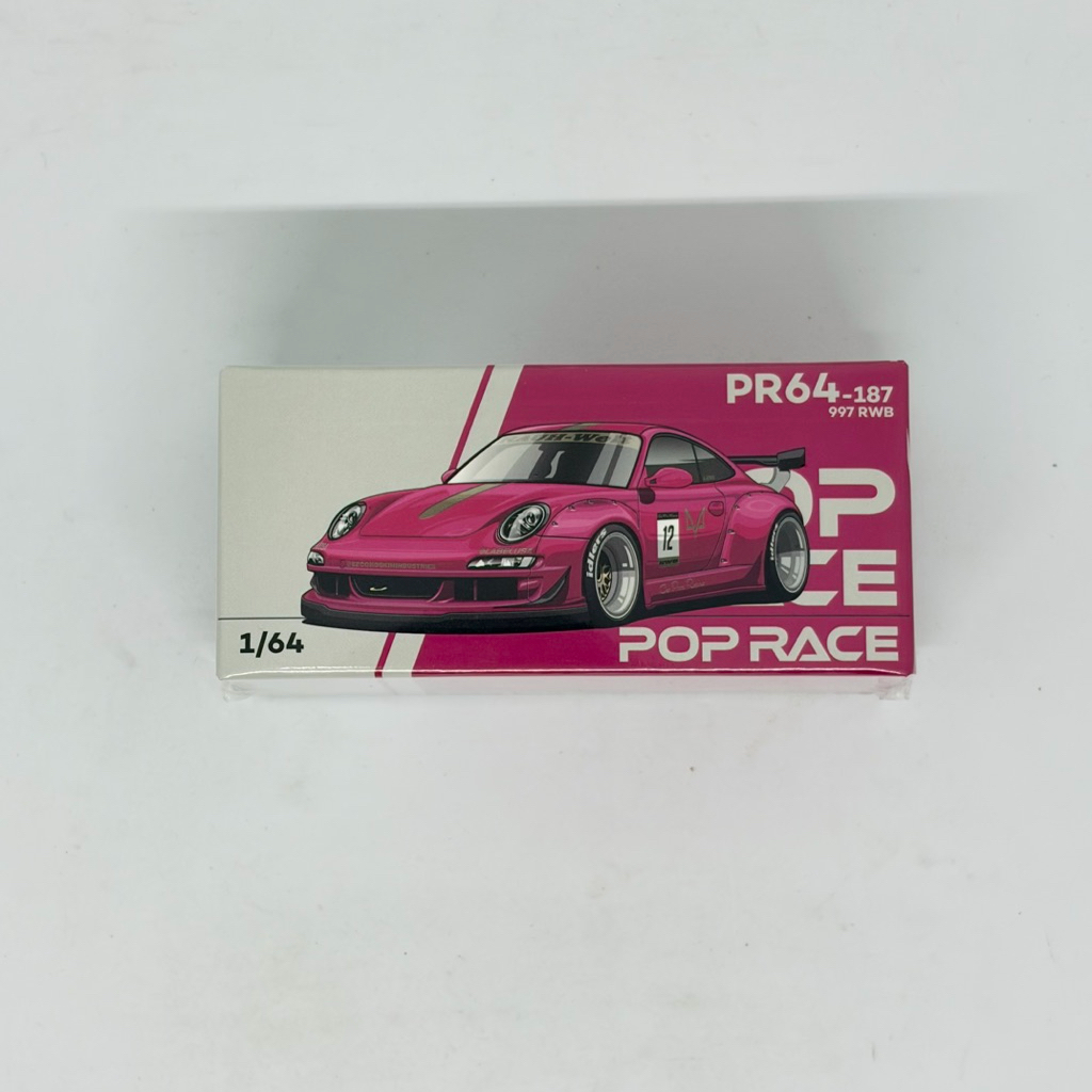 Pop Race PR64187 997 Porsche RWB Pink Sealed