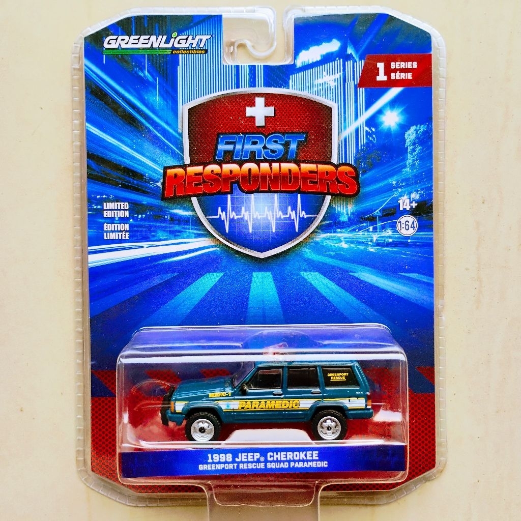 Greenlight 1998 Jeep Cherokee Paramedic
