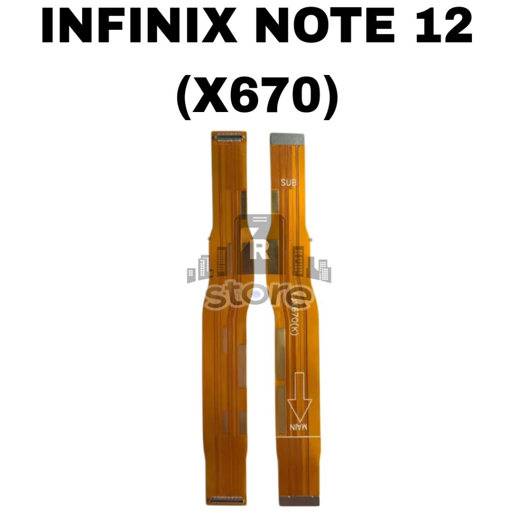 FLEXIBLE MAIN BOARD / FLEXIBLE CAS INFINIX NOTE 12 (X670)