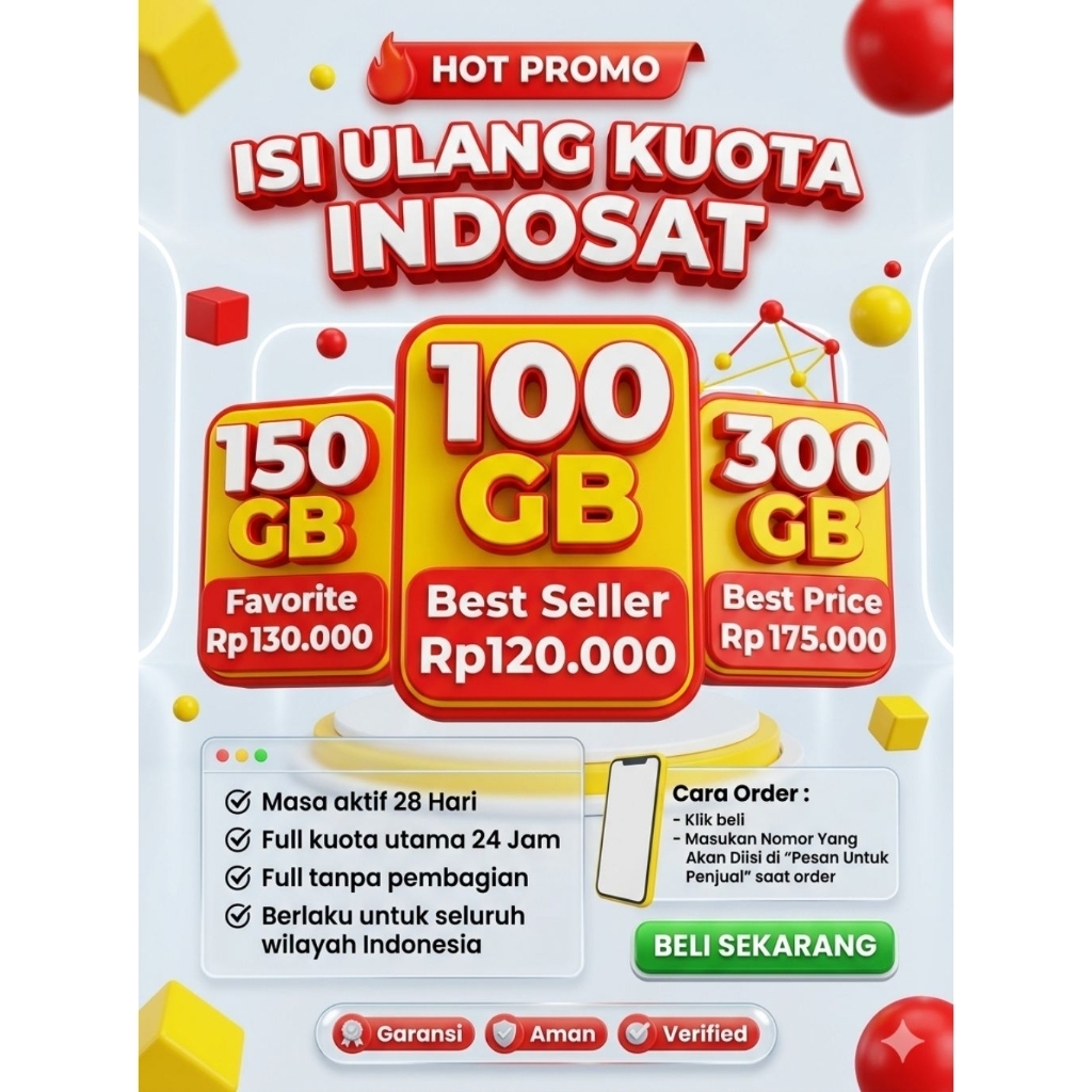 HOT PROMO ISI ULANG KUOTA INDOSAT IM3 FREEDOM INTERNET TERMURAH