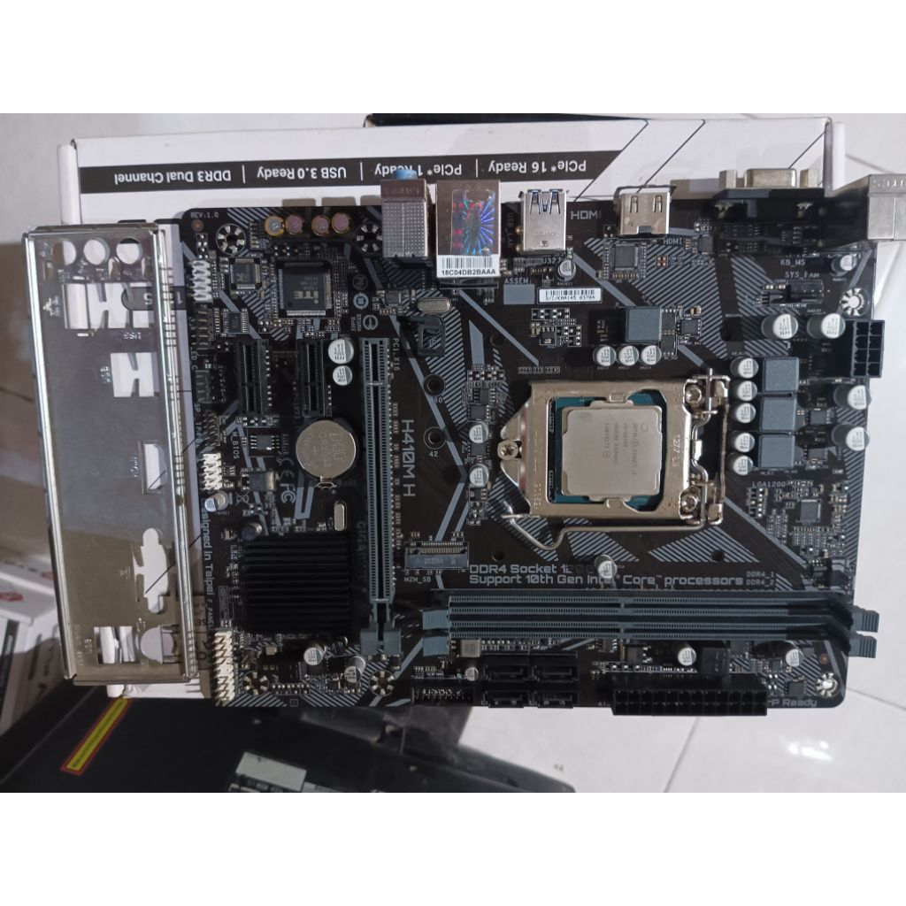 Motherboard.MSI-H410--H410M,LGA-1200
