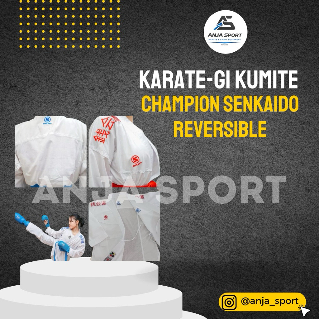 KARATE-GI KUMITE SENKAIDO BOLAK BALIK