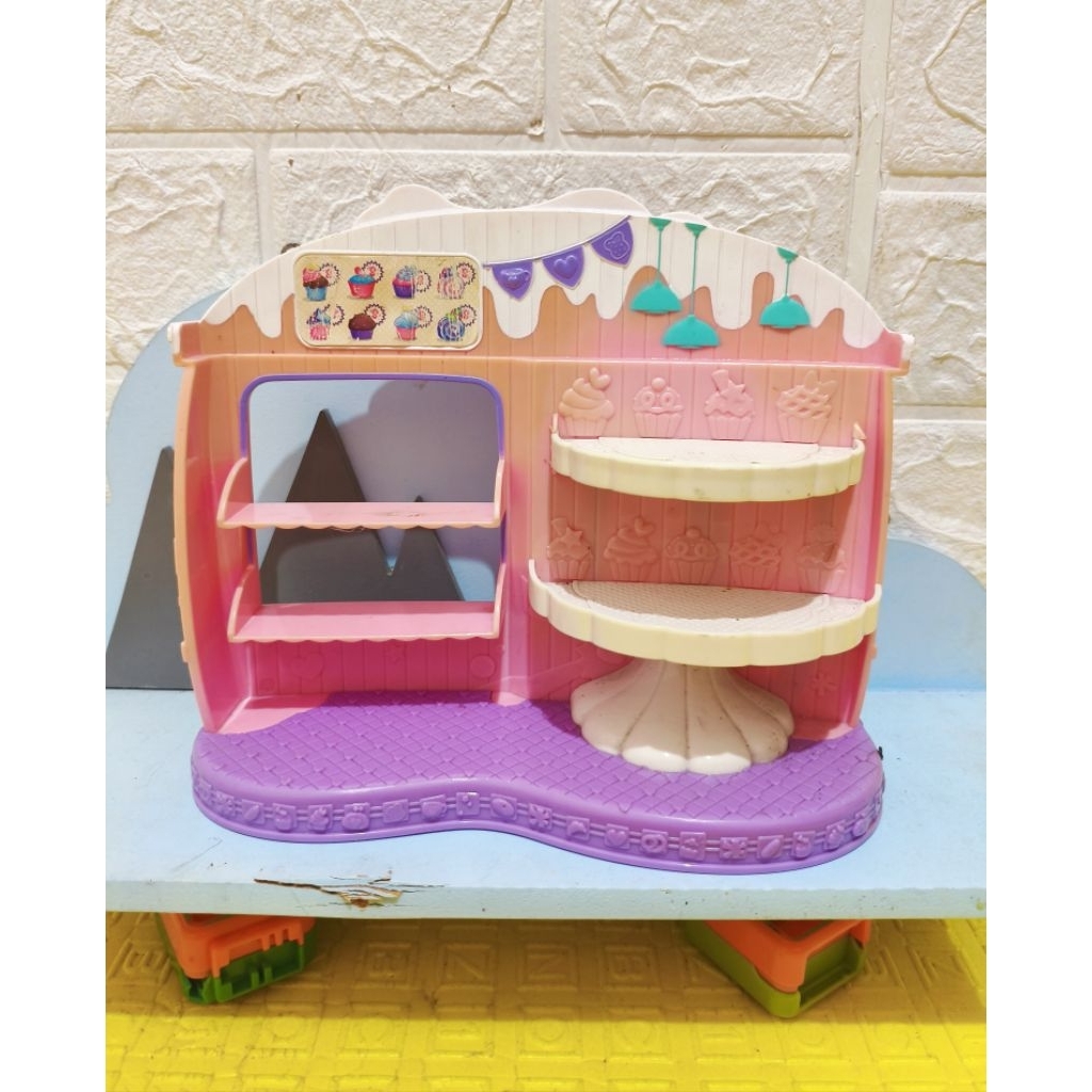 Diorama Rak moose shopkins preloved