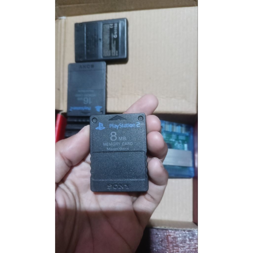 memory card PS2 original save tamat