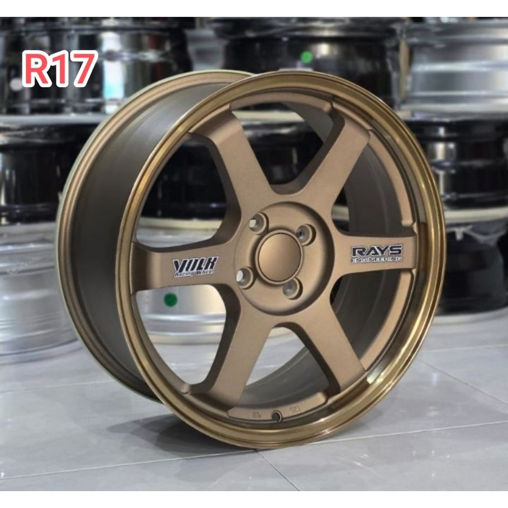 Velg Rays TE37 R17 Bronze 4x100