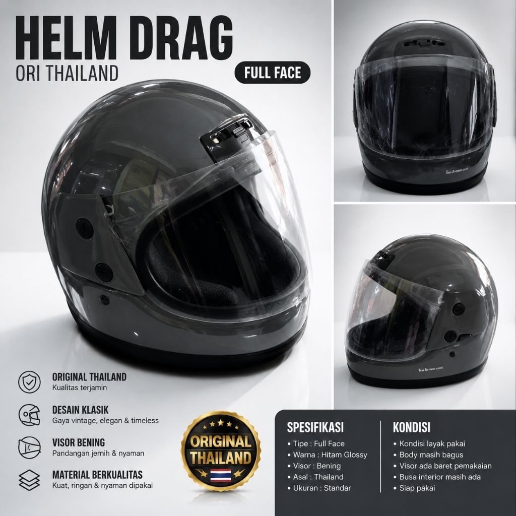 Helm Drag Thailand
