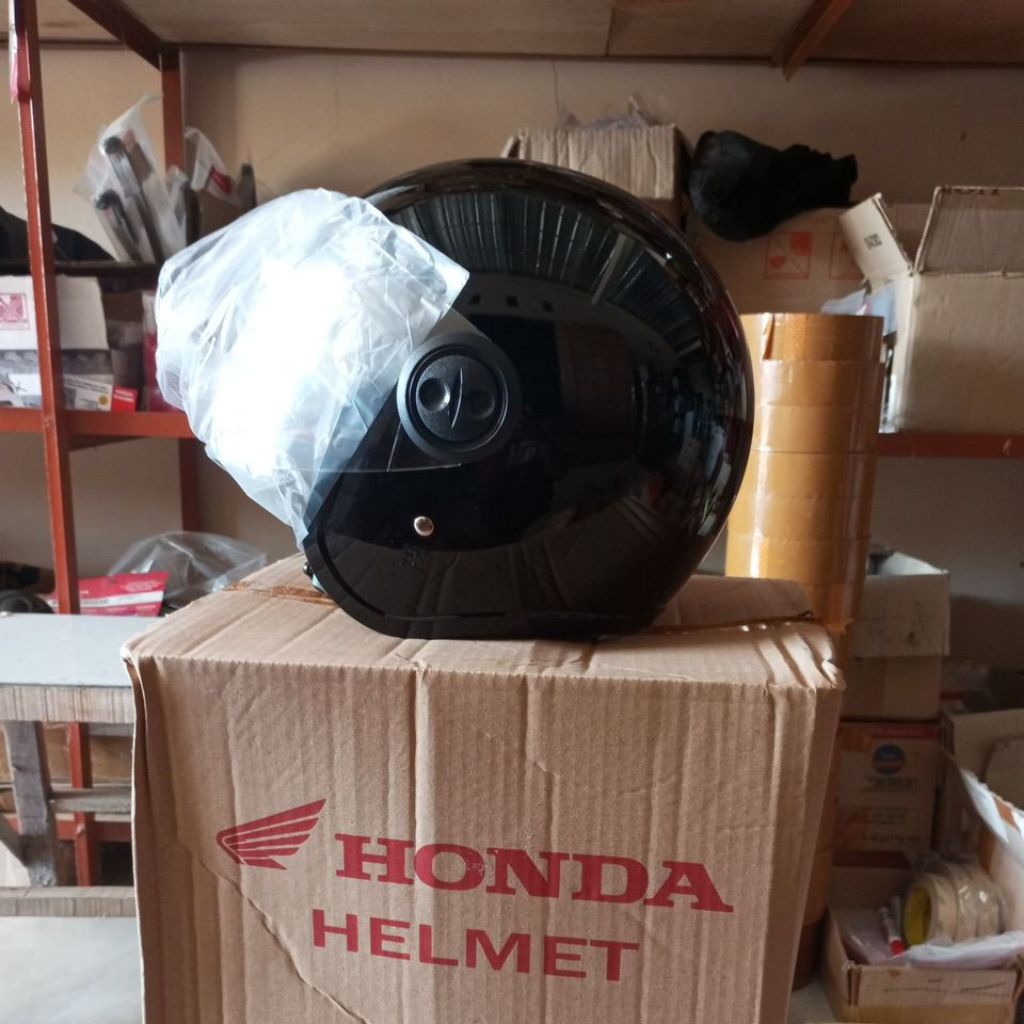 helm scoopy hitam Allsize