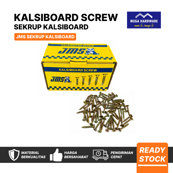 JMS Kalsiboard Screw, Sekrup Kalsiboard
