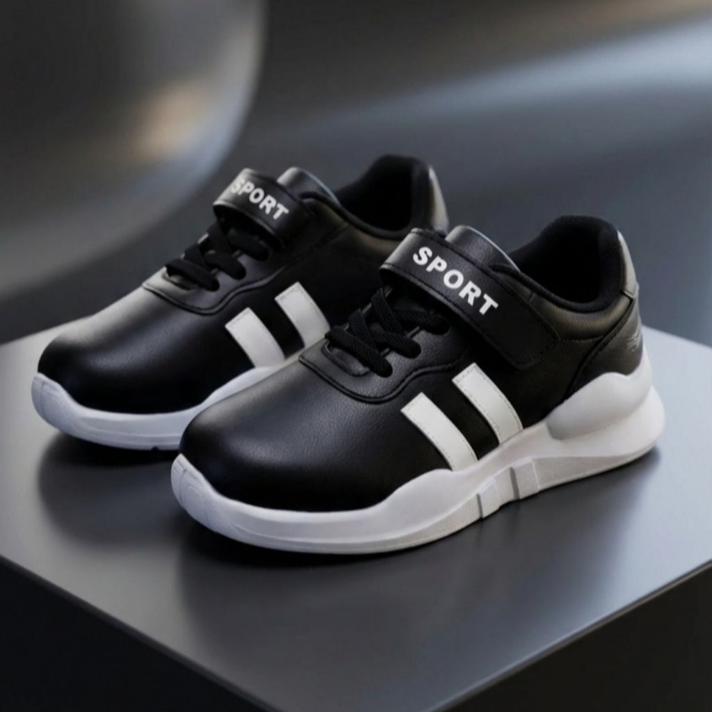 Sepatu Sneakers Anak Anak Levin Sport Fashion Sekolah Anak Laki Laki dan Perempuan
