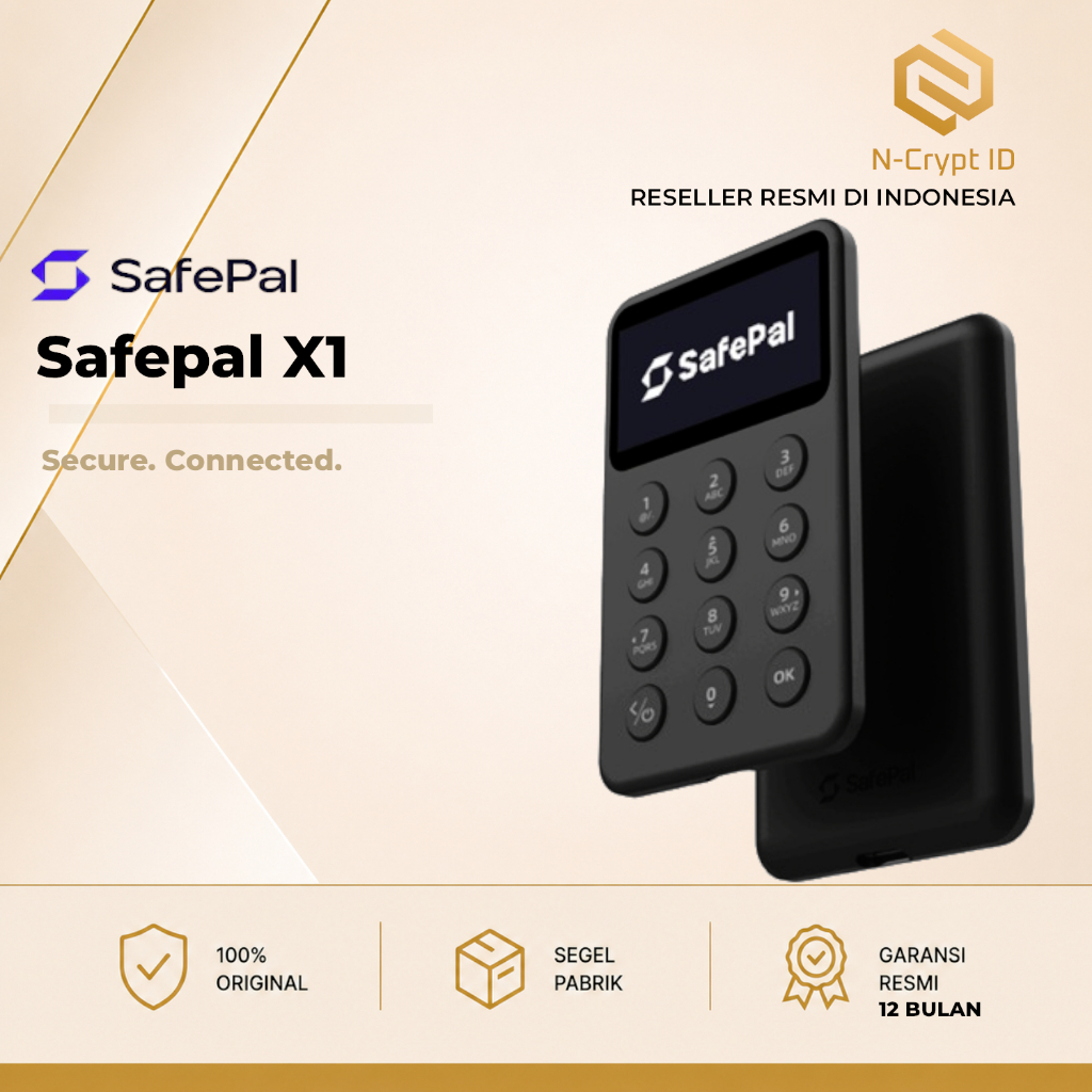 Safepal X1 X 1 Hardware Security Wallet Original Reseller Resmi