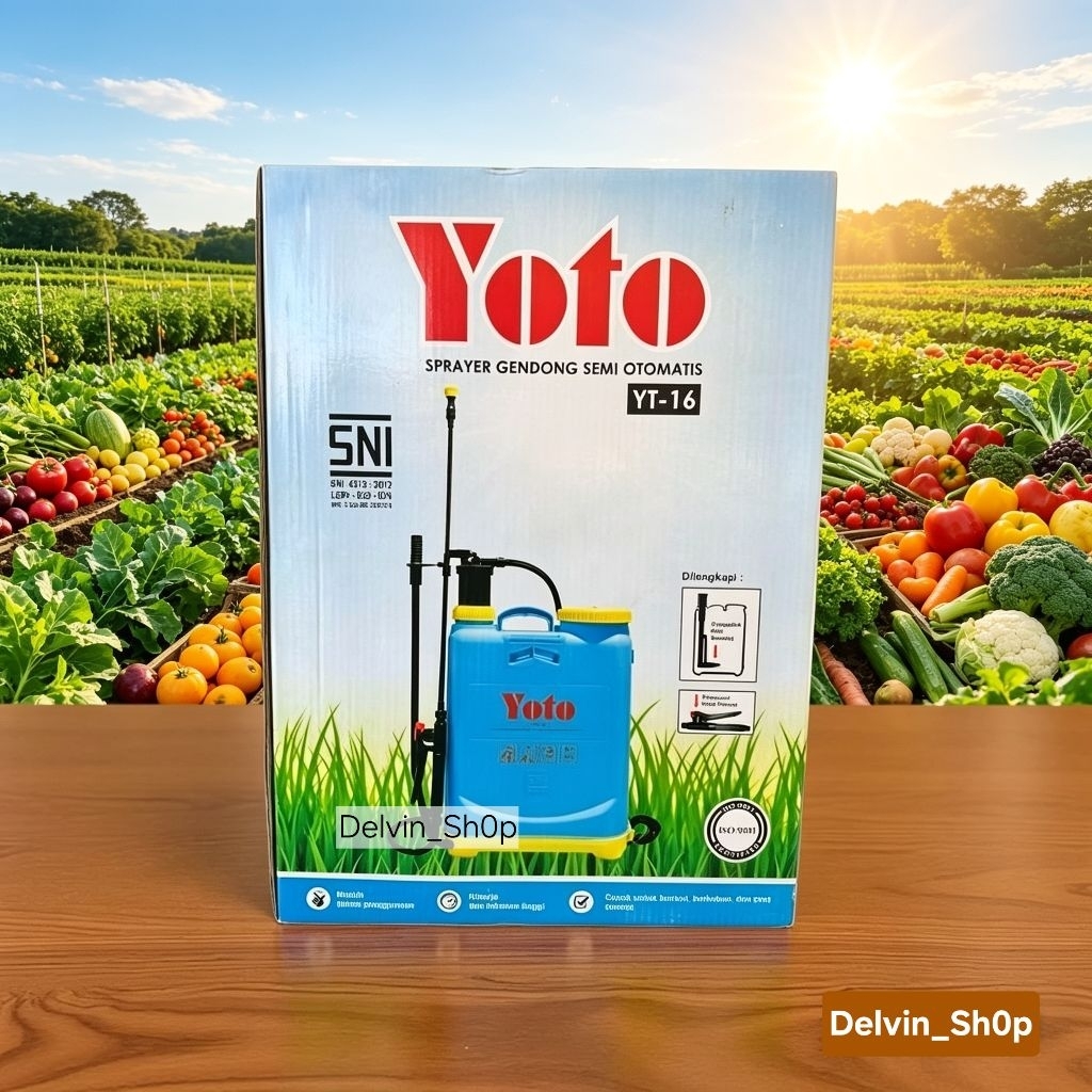 Sprayer YOTO 16 Liter Manual