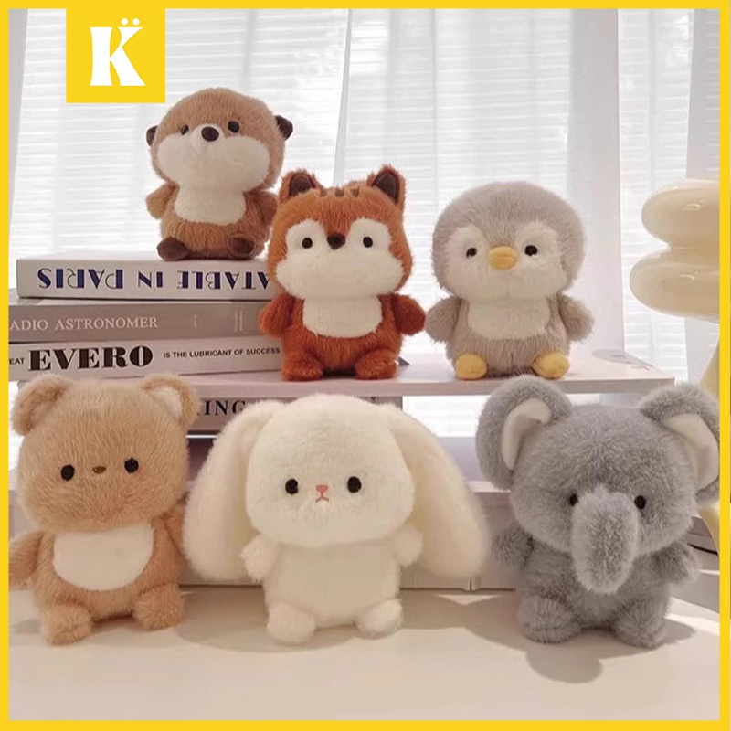 Keeppley Boneka Lembut Pig Ukuran 16cm Boneka Hewan Boneka Meja Hewan Lembut