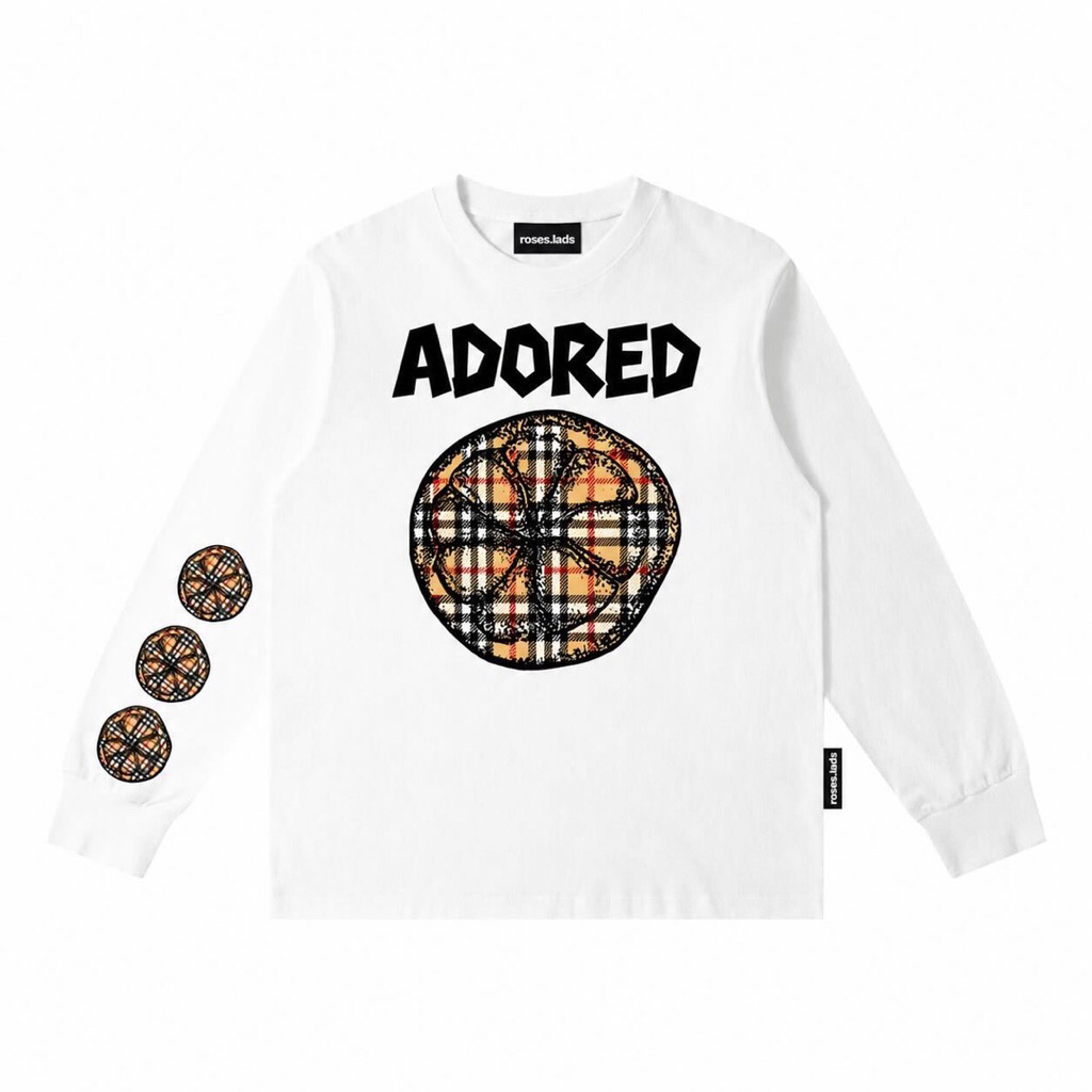 Adored burb putih longsleeve