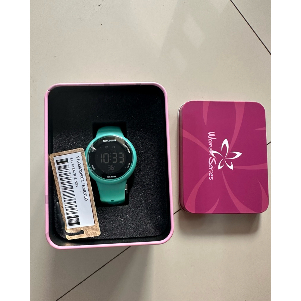 Eger sava tra watch black/tosca (ws)