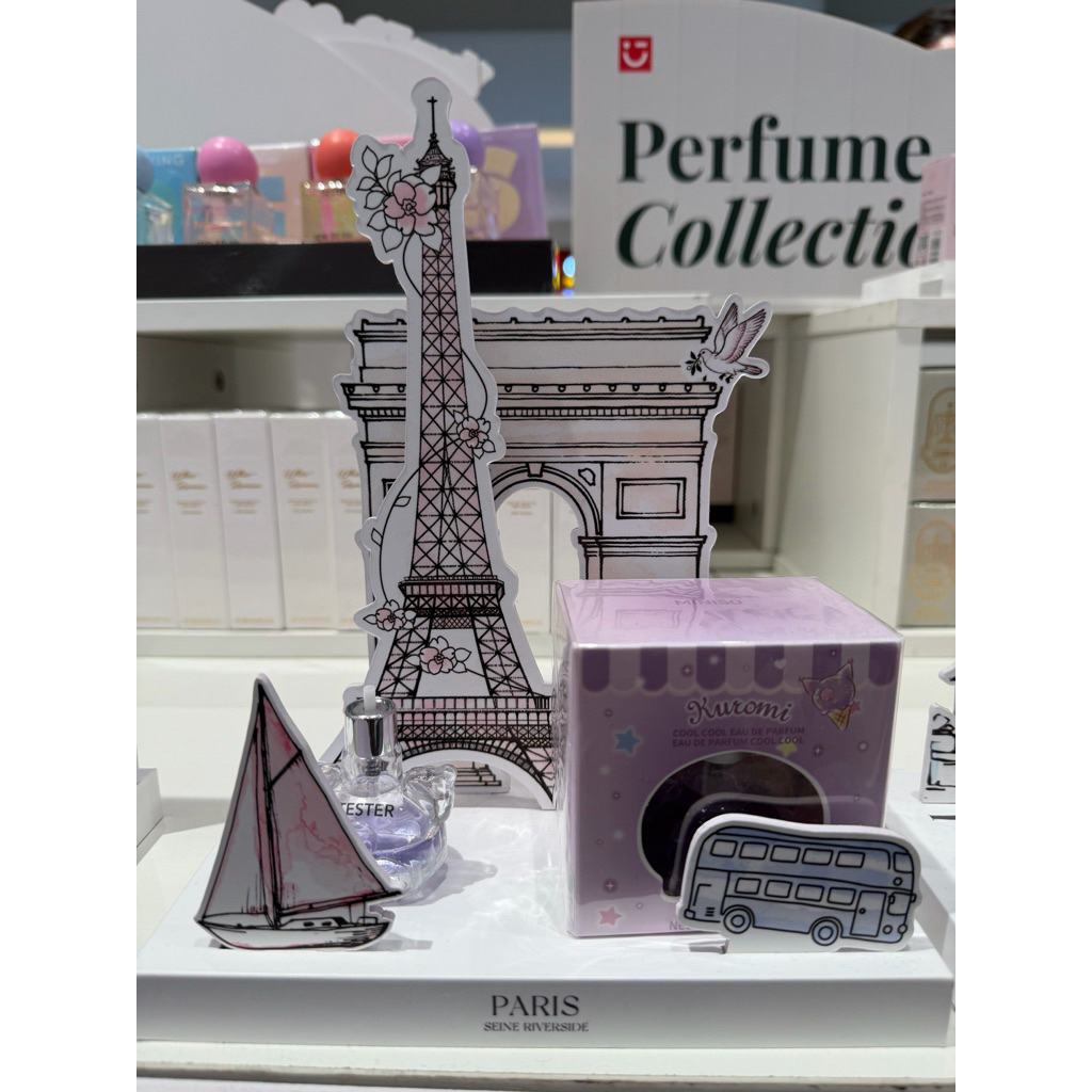 MINISO X DISNEY‼️ PARFUM MINI EAU DE PARFUM KUROMI HELLO KITTY / PARFUM 10ML // JASTIP MINISO