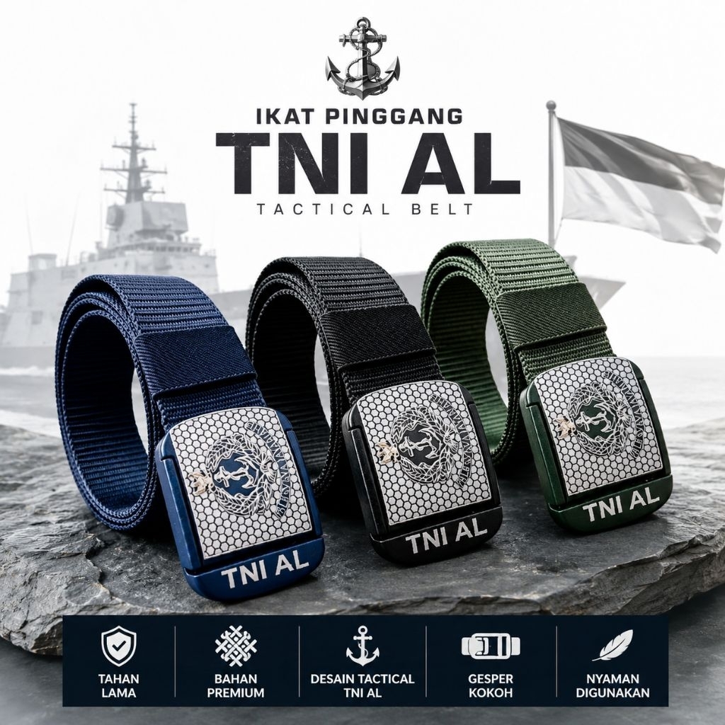Ikat Pinngang Tactical Tni Al Sabuk Tactical Tni Al