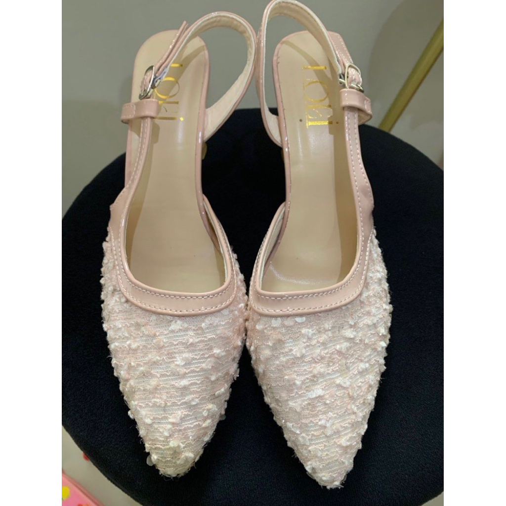 (PRELOVED) Heels Pink Loei