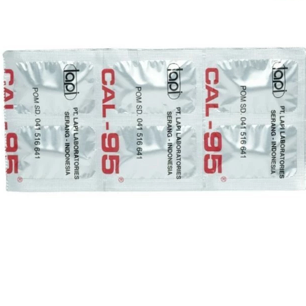 CAL-95 1 STRIP 6 Caplet