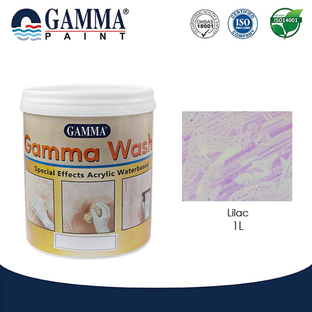 Gamma Wash - LILAC - Cat wash Motif Spesial Efek