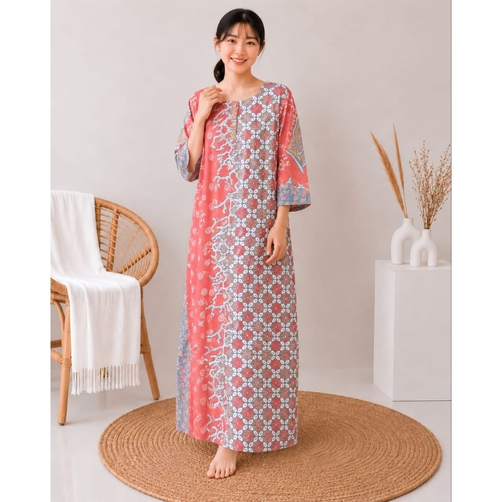 Daster Panjang Lengan Panjang Bahan Rayon Daster Murah Daster Malioboro
