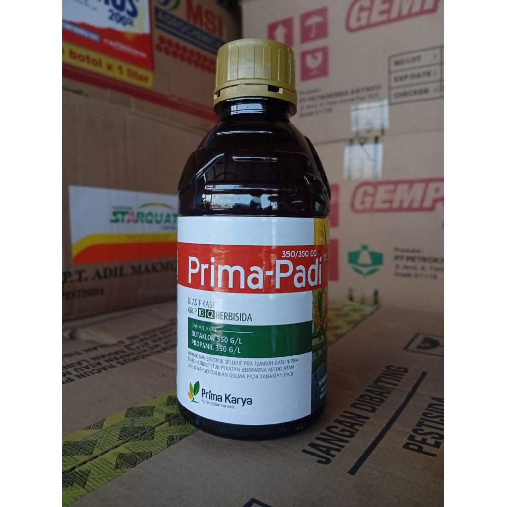 Herbisida selektif padi pra dan purna tumbuh PRIMA PADI 350/350
