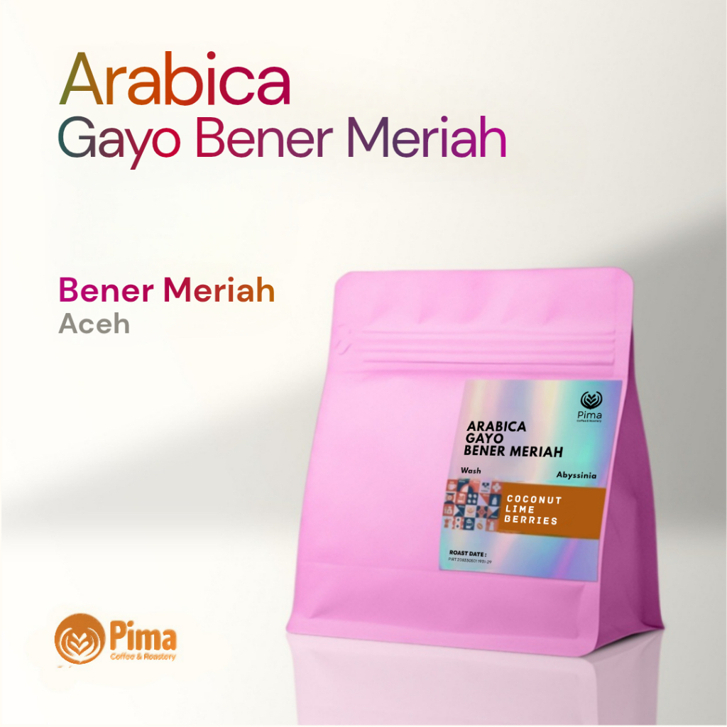 Arabica Gayo Aceh Bener Meriah Single Var Abyssinia | Filter Coffee Beans 100gr