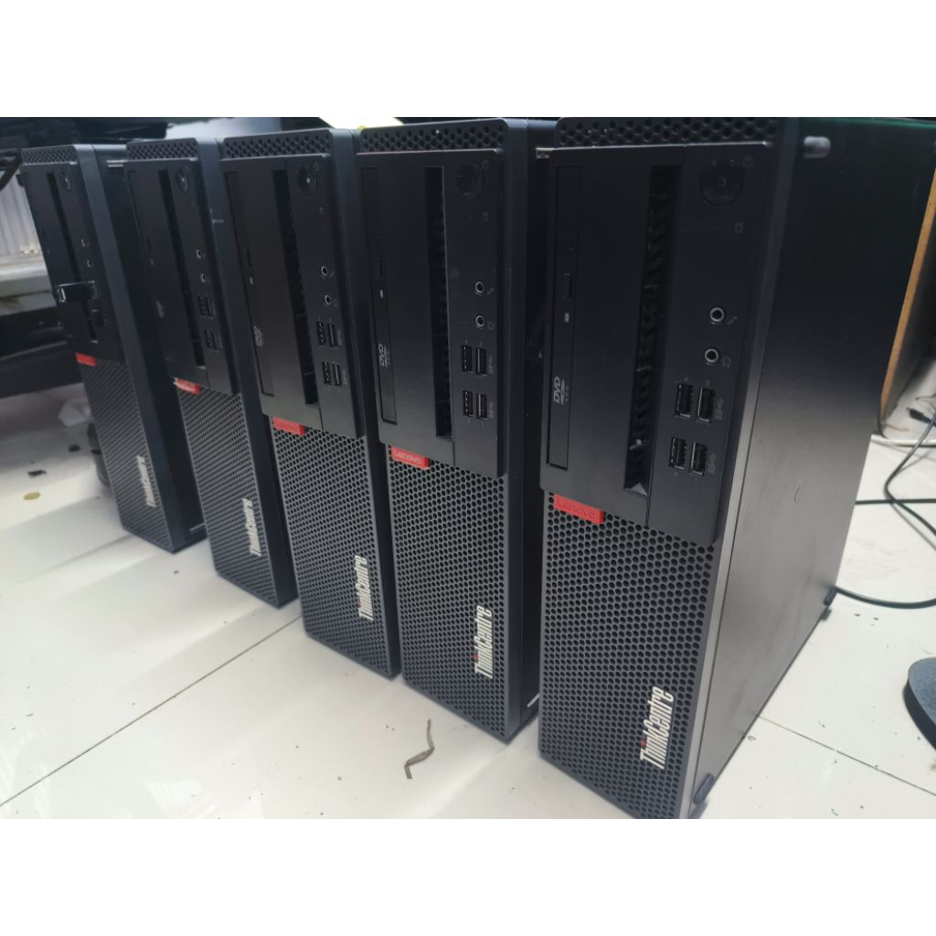 Jual Komputer Set Desktop Lenovo ThinkCentre M710s i5 16GB RAM 512GB SSD bekas kantoran
