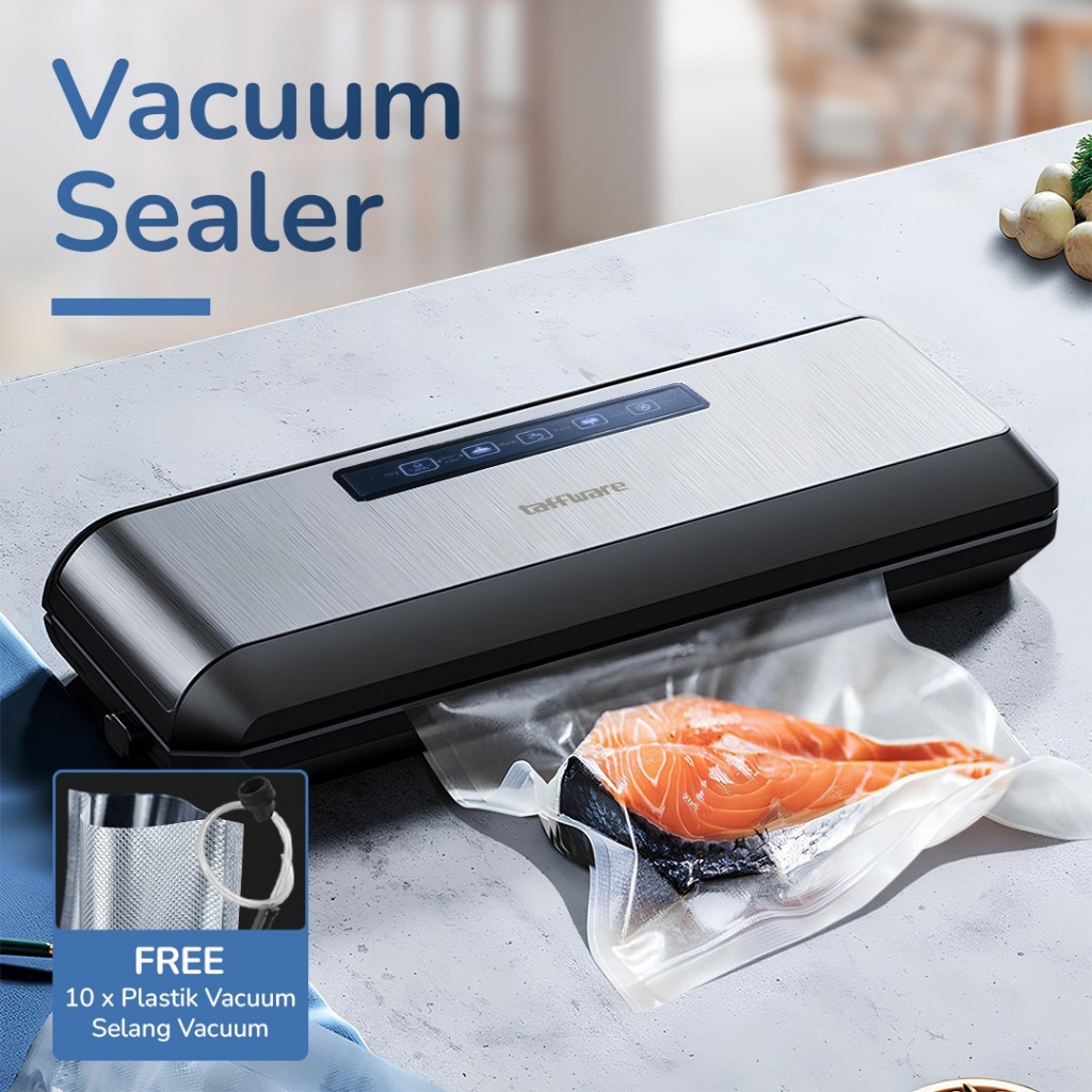 Mesin Penyegel Otomatis Vacuum Sealer Portabel untuk Makanan Food Vacuum Sealer Machine