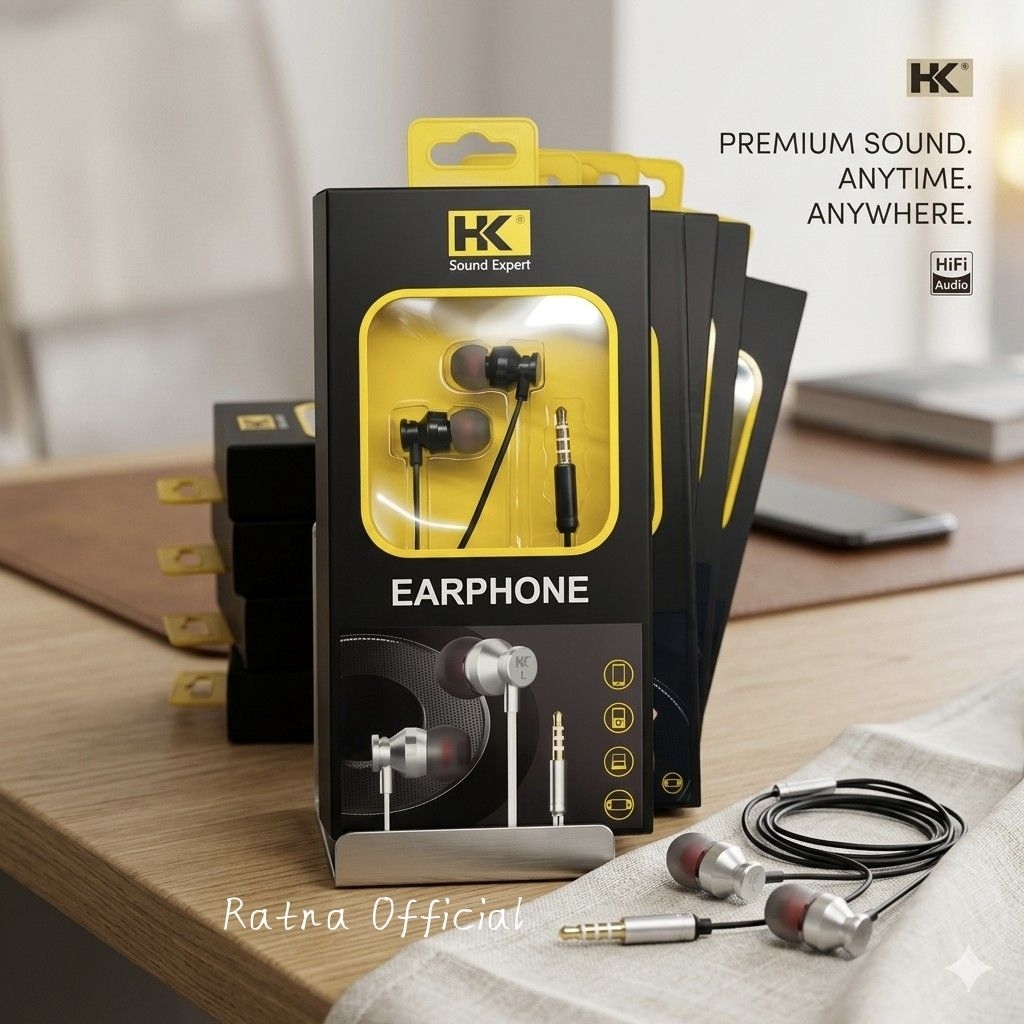 Handsfree Original HK M27 SUARA BAGUS |Headset HK