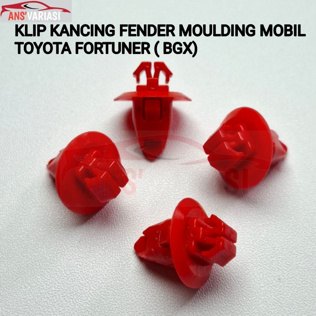 Klip Kancing Fender Moulding Mobil Toyota Fortuner (BGX)