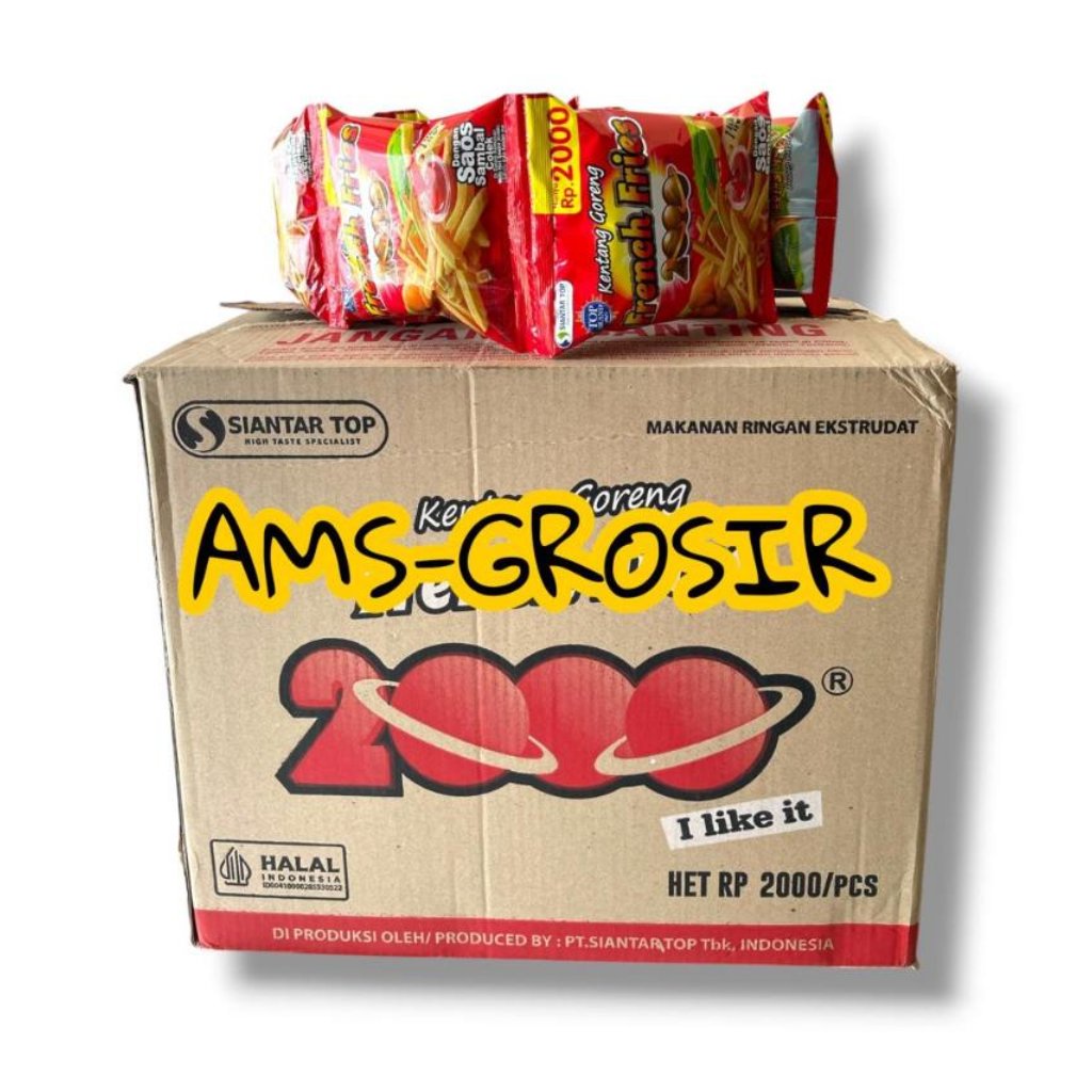 FRENCH FRIES 2000 DUS 20GR ( 60 PCS )