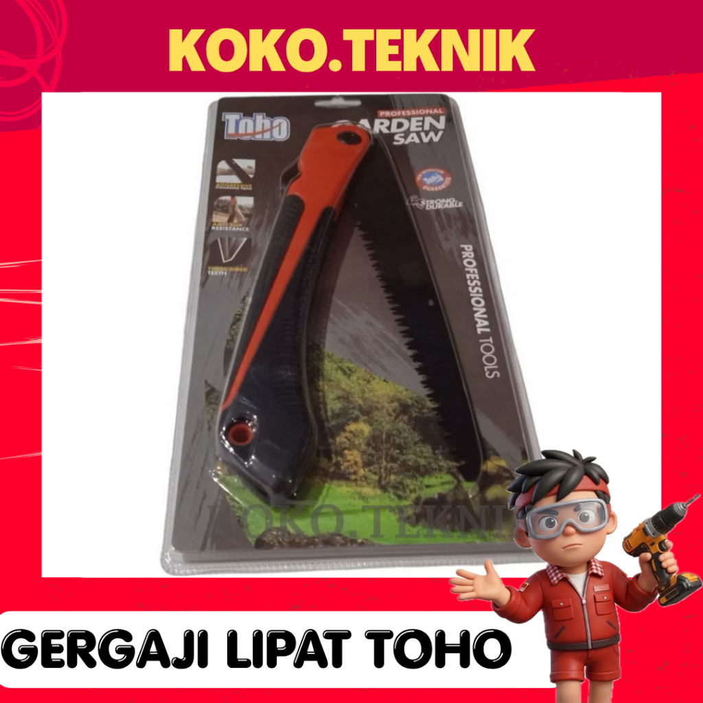 GERGAJI LIPAT TOHO ORIGINAL GERGAJI LIPAT PORTABLE ORIGINAL TOHO