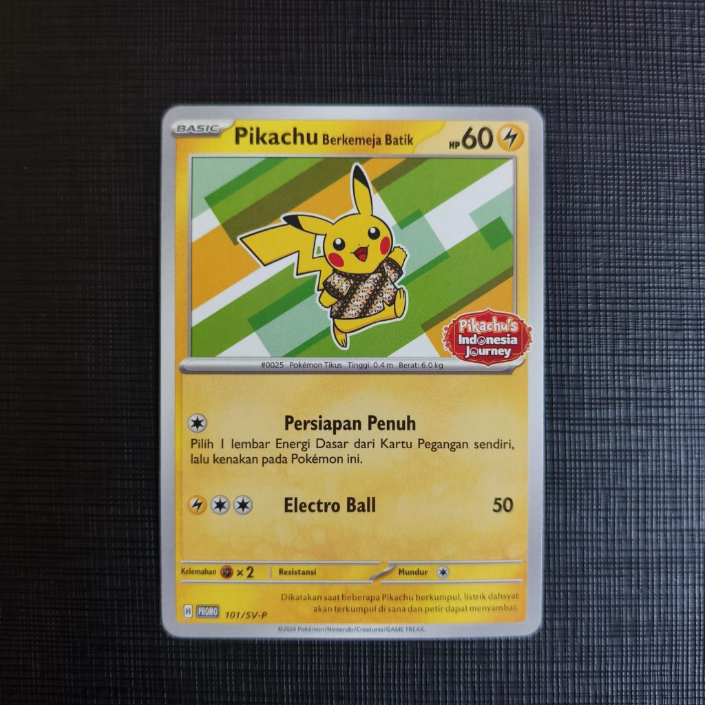 Pikachu Berkemeja Batik V1 Promo SV-P 101