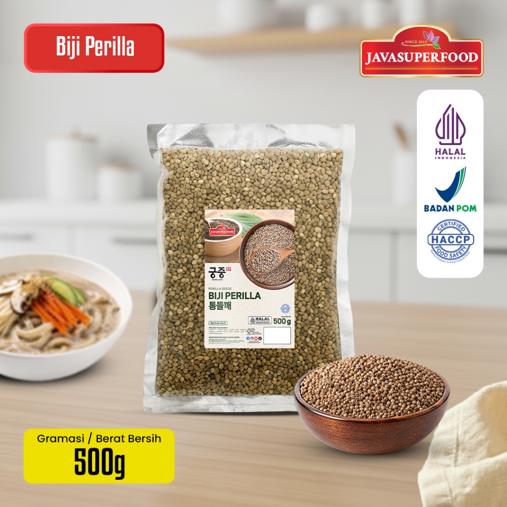 BIJI PERILLA 500G/PERILLA SEED/JAVA SUPER FOOD