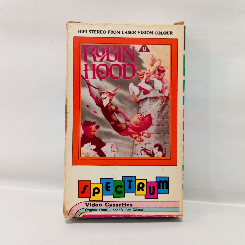 Kaset Betamax Robin Hood Spectrum Video Cassette